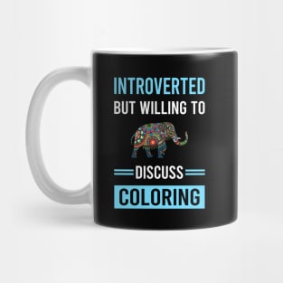 Introverted Coloring Mug